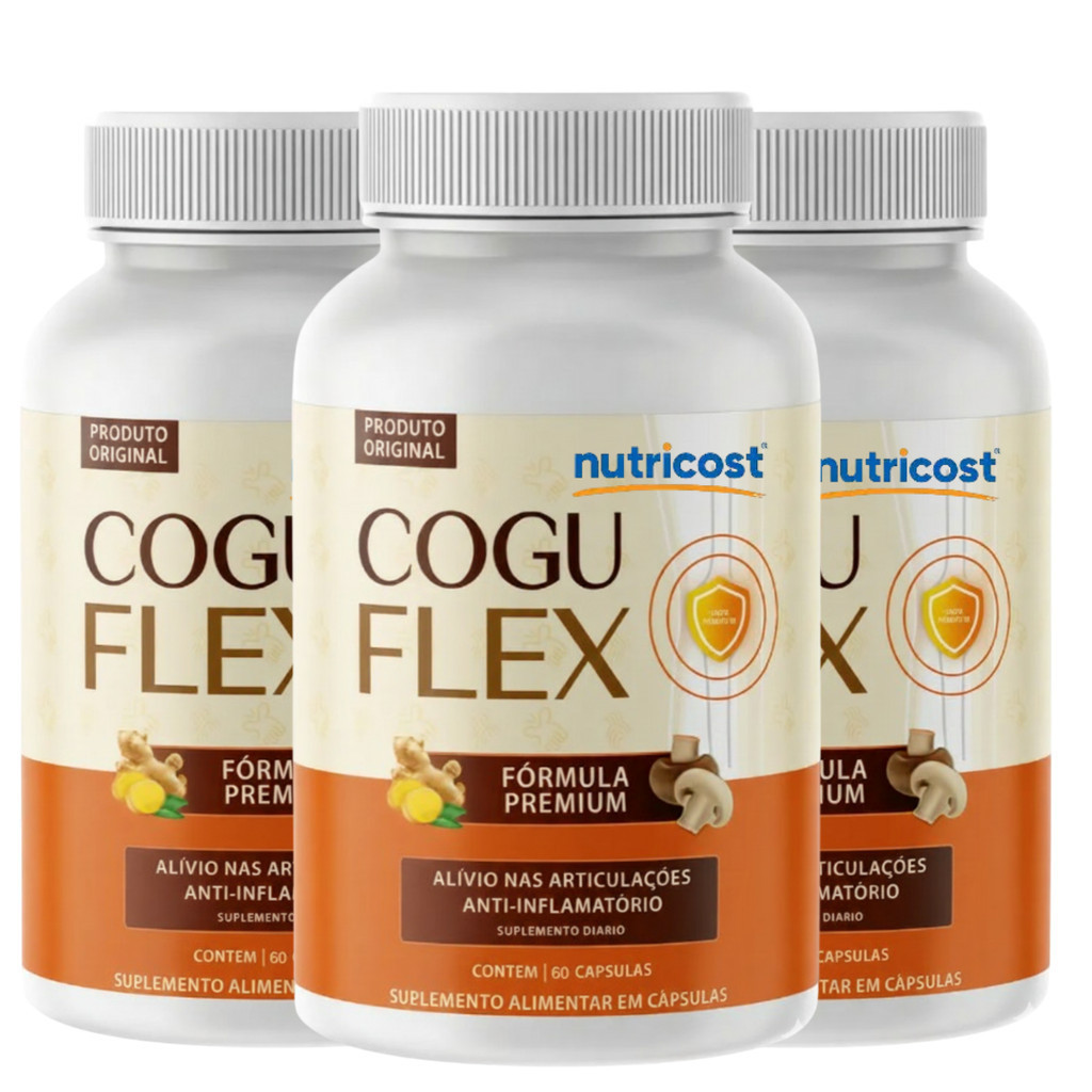 3 Coguflex 60 caps - Suplemento Alimentar