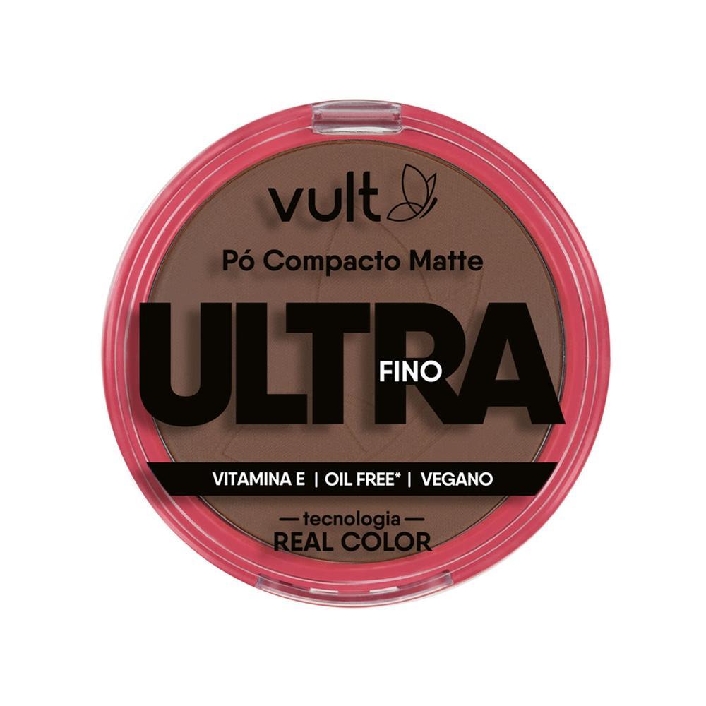 Vult Pó Compacto Matte Ultrafino Cor V490 em Oferta na Shopee