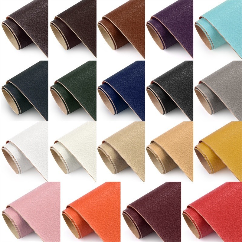 50x140cm Couro Sintético Auto Adesivo- Reparo para Sofá, Carro, Móveis