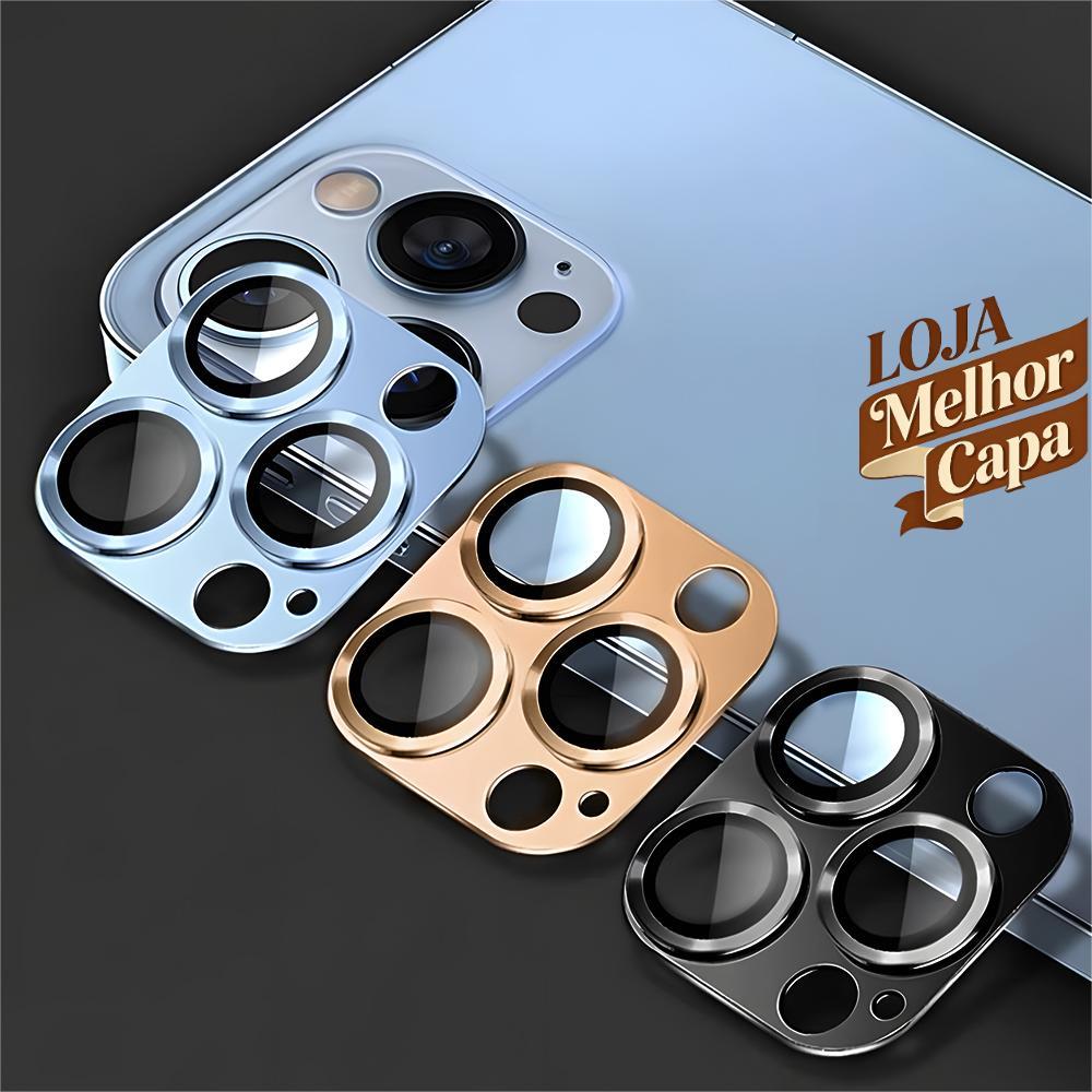 Película Lente De Câmera iPhone 16 15 14 13 12 11 Pro Plus Max Mini Diamond-Studded Integrated Film Lens M003-01 em Oferta na Shopee