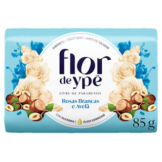 Sabonete Barra Rosas Brancas e Avelã Flor de Ypê em Oferta na Shopee