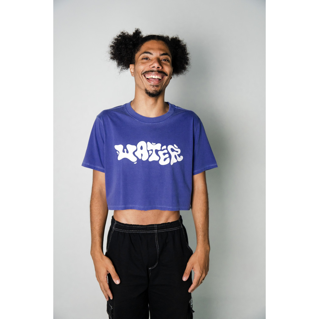 CROPPED WATER LAYER ROXO