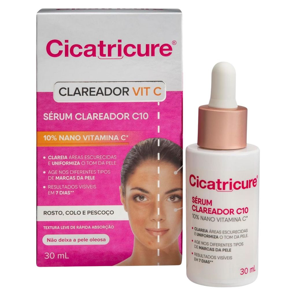 Cicatricure Sérum Clareador Facial Vitamina C 30ml