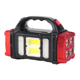 Lanterna Holofote LED 25W – Super Potente, Recarregável USB e Solar em Oferta na Shopee