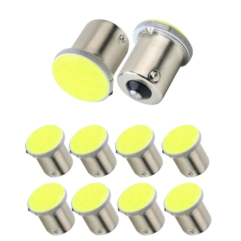 KIT 10 LAMPADA COB LED BA15S 1 POLO P21W 1156 1141 BRANCO 12V em Oferta na Shopee