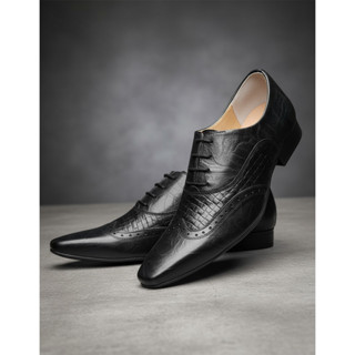 Sapato Casual Masculino Couro Legítimo Bico Fino Preto Confortável Resistente Maier Calçados em Oferta na Shopee