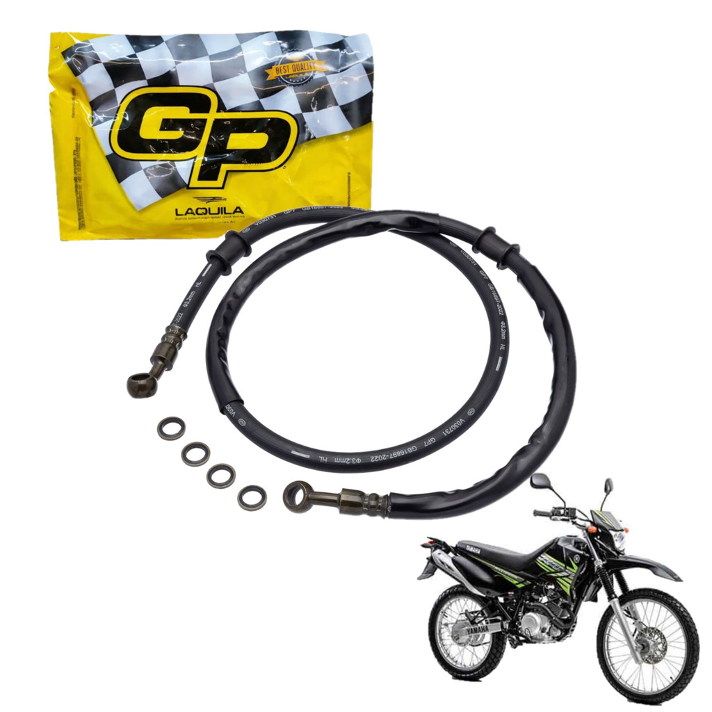 Mangueira Flexivel Do Freio Diant. Yamaha Xtz 125 2003/2016 Gp7 Original em Oferta na Shopee