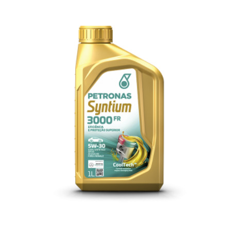 Óleo 5W30 Sintético Petronas Syntium 3000 FR 1L