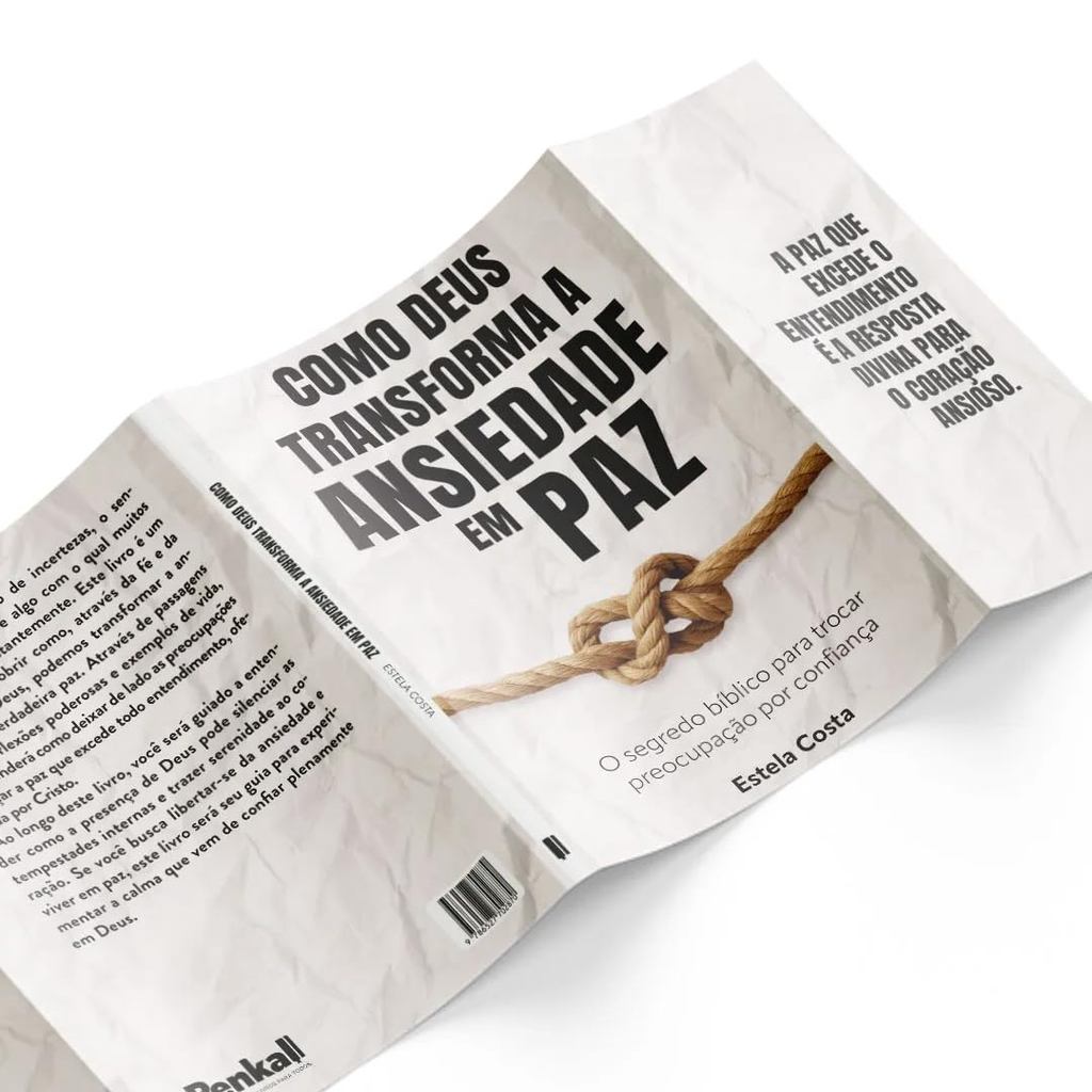 Livro - Como Deus Transforma a Ansiedade em Paz: O segredo bíblico para trocar preocupação por confiança | Estela Costa