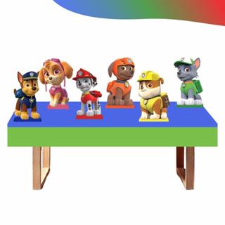 Kit 6 Displays de Mesa 20cm MDF 3mm - Patrulha Canina em Oferta na Shopee