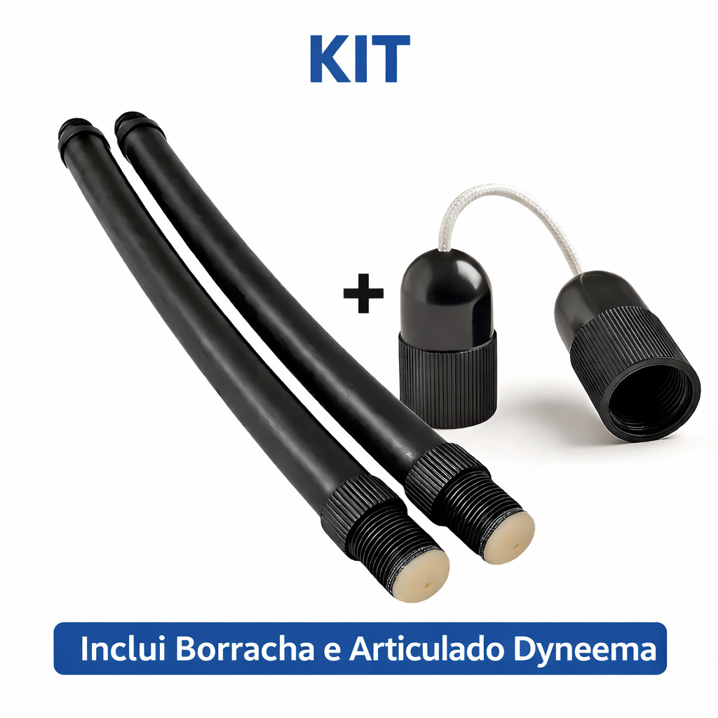Kit Elástico Elite Harpia 16mm Articulado Dyneema - Divecom