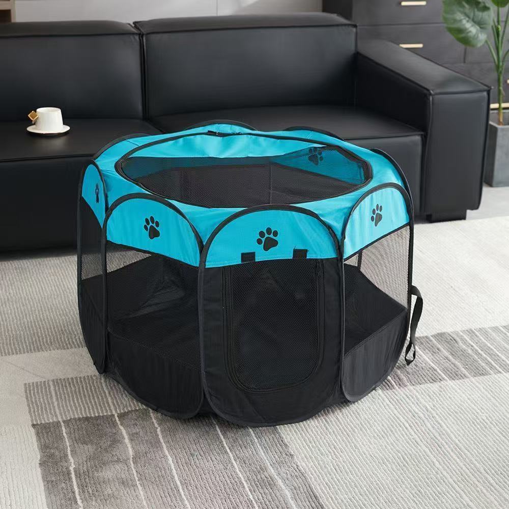 Casinha Para Pets Gatos Camping Grande Dobrável Portátil externa de fácil operação 86*86*60cm