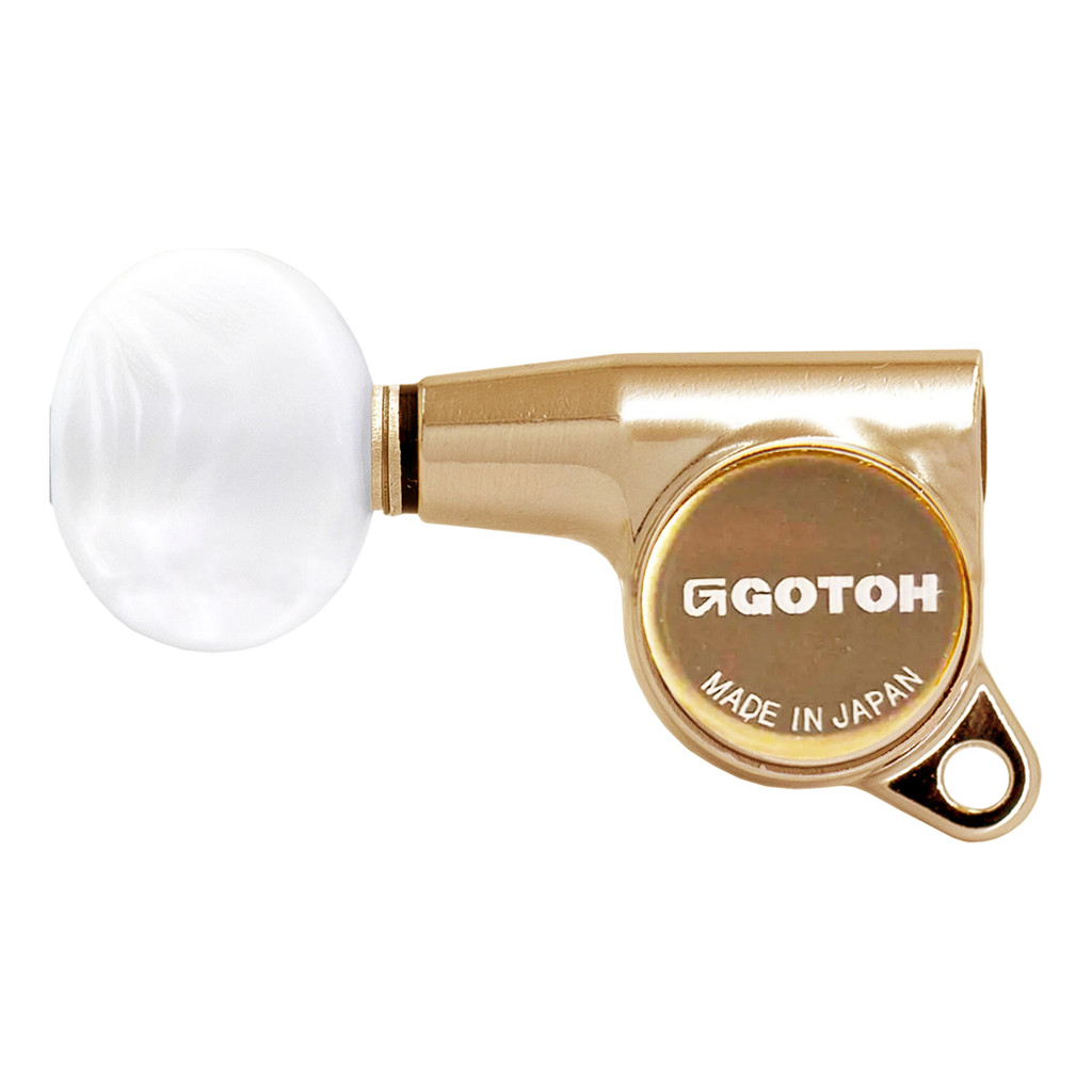 Sg38105r-gd/w+ Tarraxa Gotoh Avulsa P/guitarra Reversa