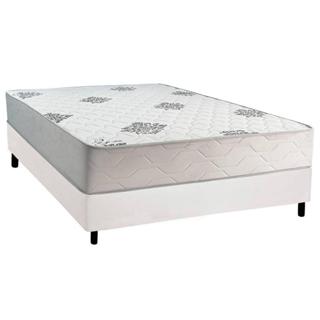 Cama Box Casal + Colchão Ortopédico Inovaflex Comfort Premium 138x188 em Oferta na Shopee