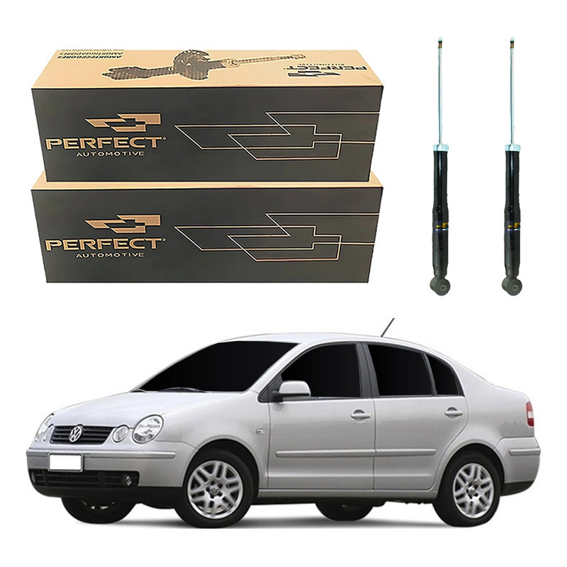Par Amortecedor Traseiro Polo Sedan 1.6 2.0 2002 A 2006 em Oferta na Shopee
