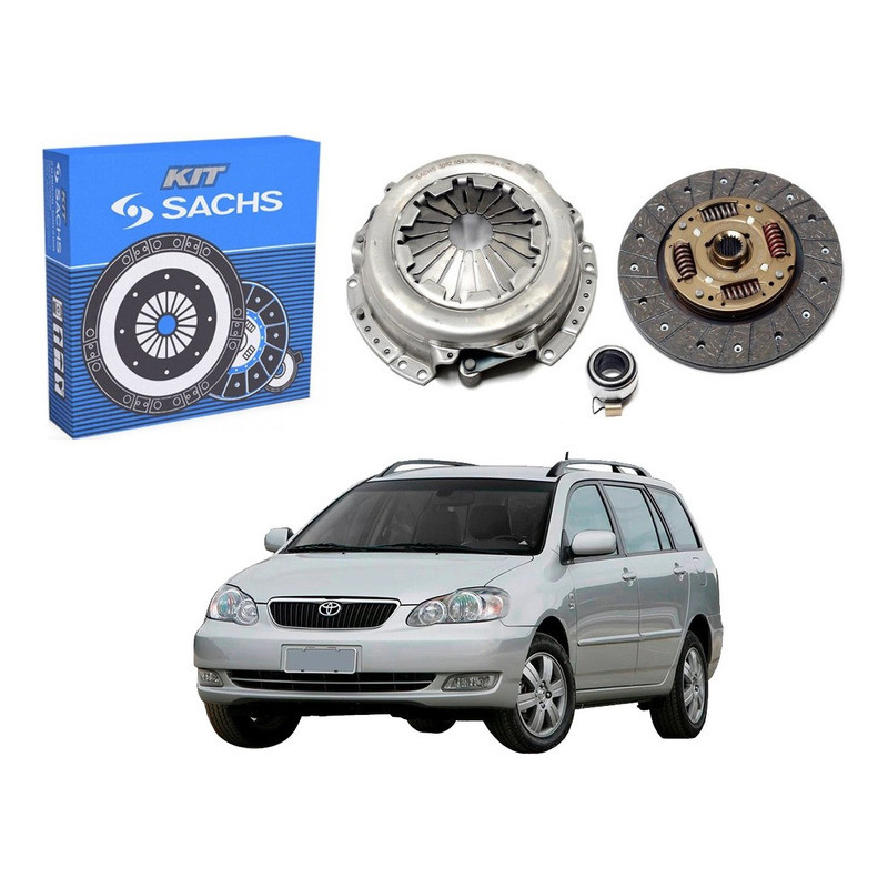 Kit Embreagem Sachs Corolla Fielder 1.8 2003 A 2008