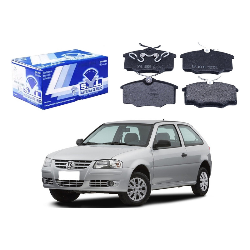 Pastilha Freio Dianteira Gol G4 1.6 1.8 2006 A 2008