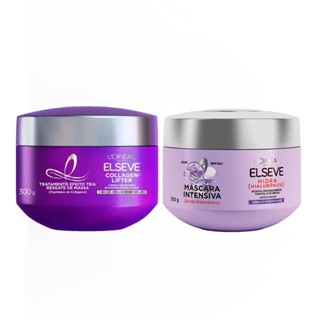 KIT ELSEVE MÁSCARA COLÁGENO + HIDRA HIALURÔNICO - 2 ITENS em Oferta na Shopee