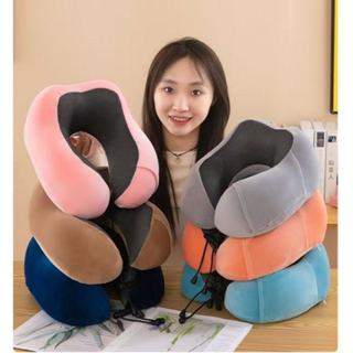 Travesseiro de pescoço em formato de U para viagem confortável--0905 em Oferta na Shopee