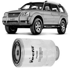 Filtro Combustível Mitsubishi Pajero 92 A 2017 Tecfil