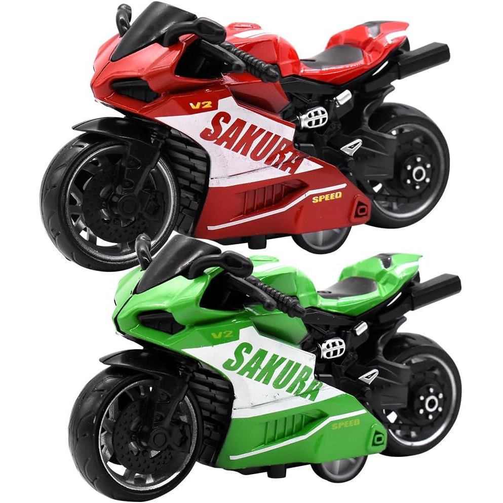 Brinquedo de Modelo de Motocicleta VEghee, Brinquedo de Modelo de Motocicleta de Liga de Alta Simulação, Brinquedo de Mo