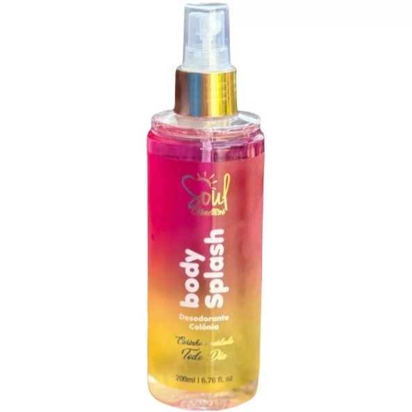 Body Splash Soul Cosméticos Carinho e Cuidado Todo Dia - 200ml em Oferta na Shopee