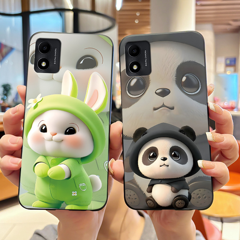 Design Exclusivo Capa De Silicone Macio Para TCL 305i Padrão Da Sorte À Prova De Choque 2026 Nova Moda Simples Caixa Pre