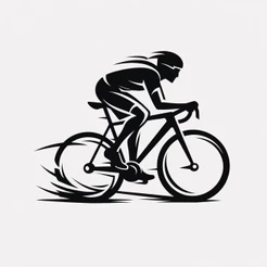adesivo bike ciclista para carro moto e caminhão 13 cm