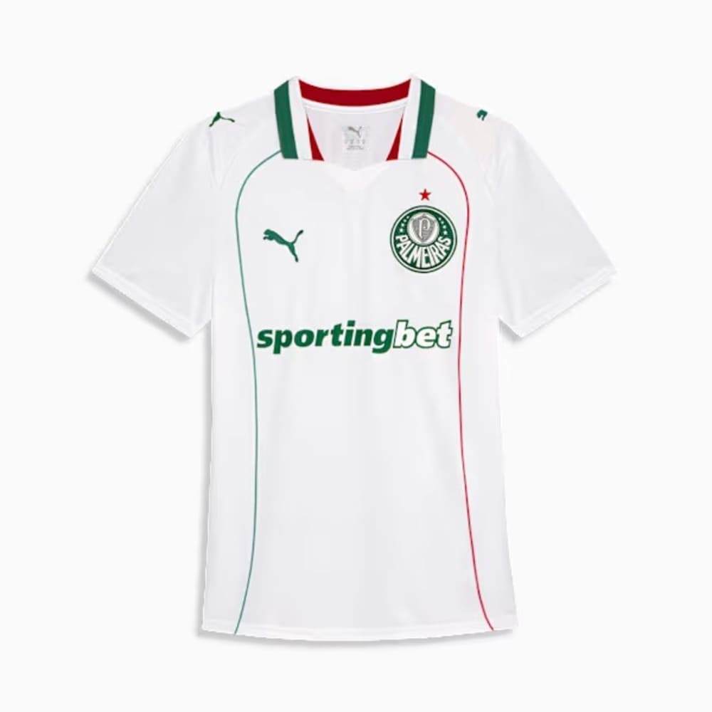 Imagem Camisa Palmeiras II Puma 26/27 Torcedor Branca