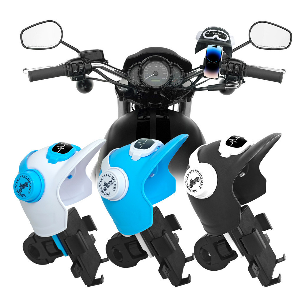 Suporte de Celular Para Moto Proteção de Telefone Capacete Motocicleta Bicicleta Navegação Elétrica