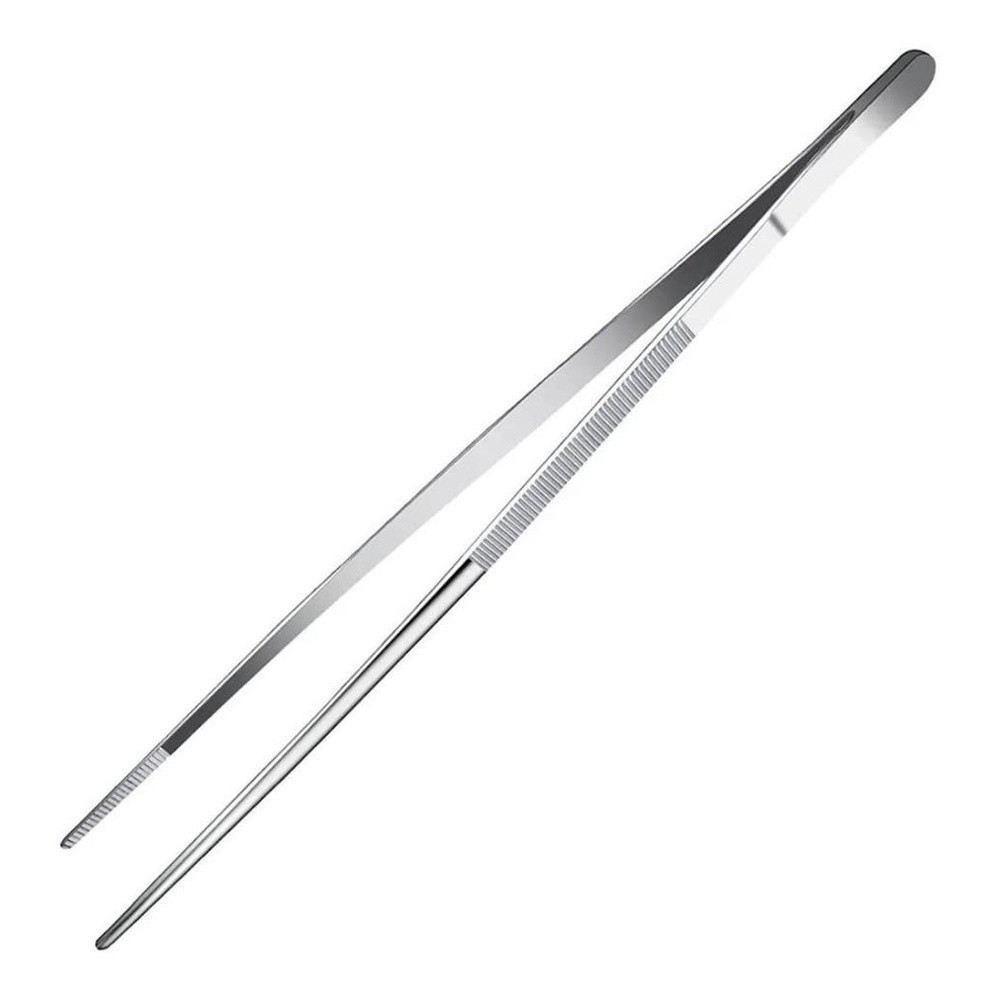 Pinca Culinaria 30cm Aco Inox Precisao - Mimo Altissima qualidade Envio rápido - Produto 100% Qualidade em Oferta na Shopee