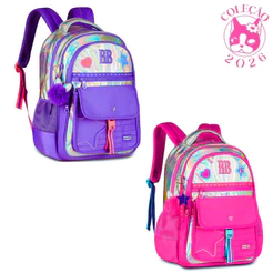 Mochila de Costas Rebecca Bonbon Holo Shine - Clio Style RB27021