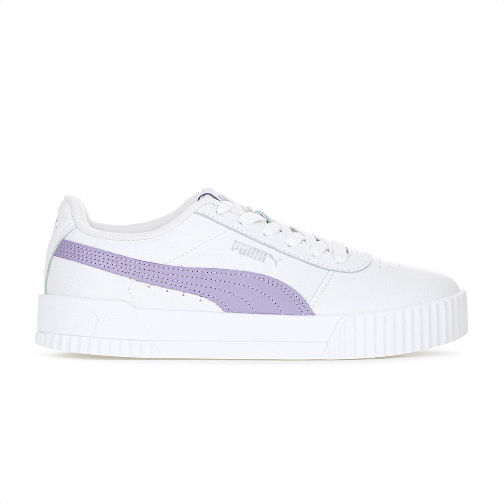 Tênis Puma Carina L BDP Branco e Lilás - Feminino