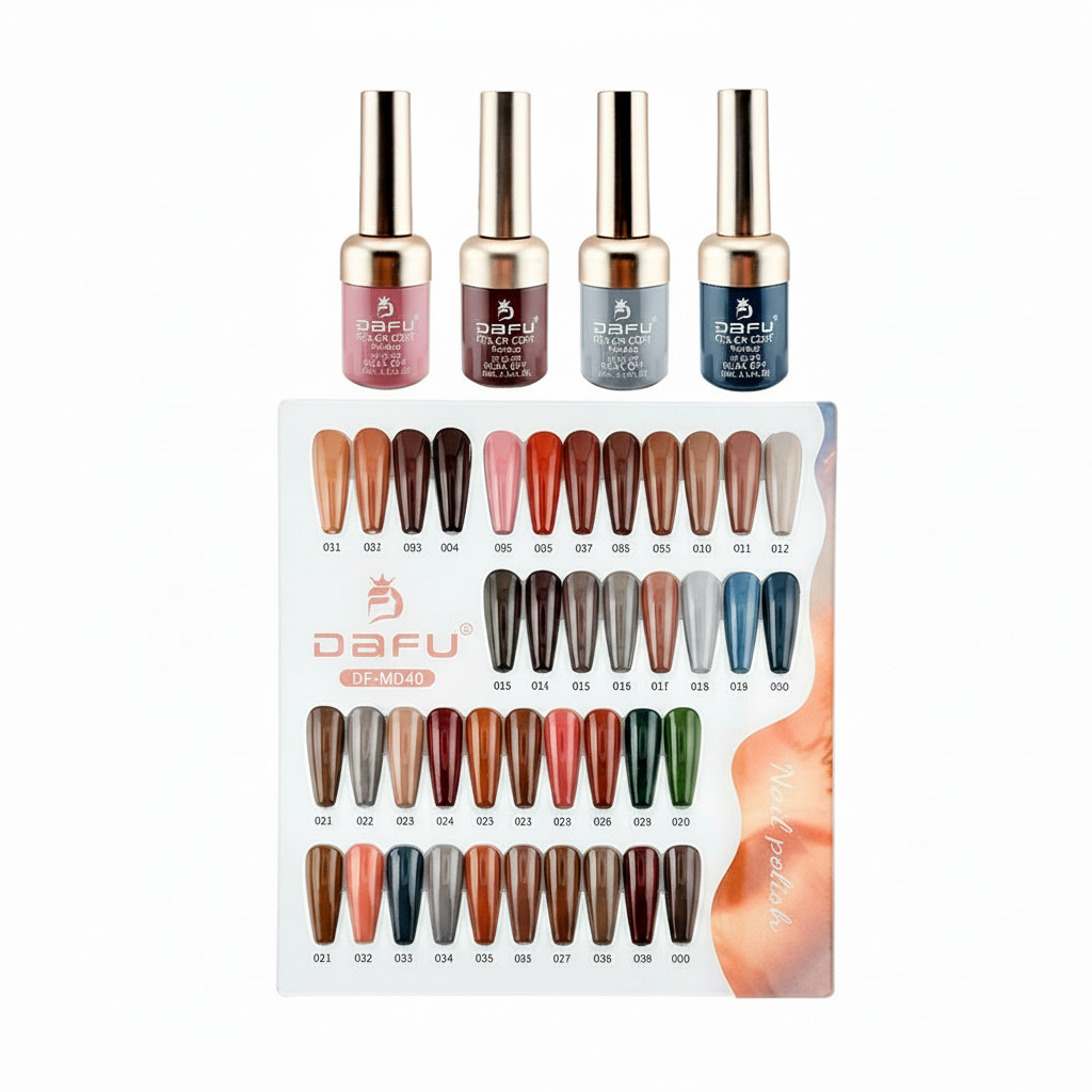 Esmaltes em Gel Dafu Coleção Nevada 10 ml – Cores Sofisticadas, Secagem UV/LED e Acabamento Profissional