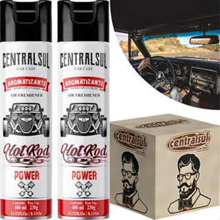Kit 2 Aromatizante Automotivo Centralsul Hot Rod Spray 400ml em Oferta na Shopee