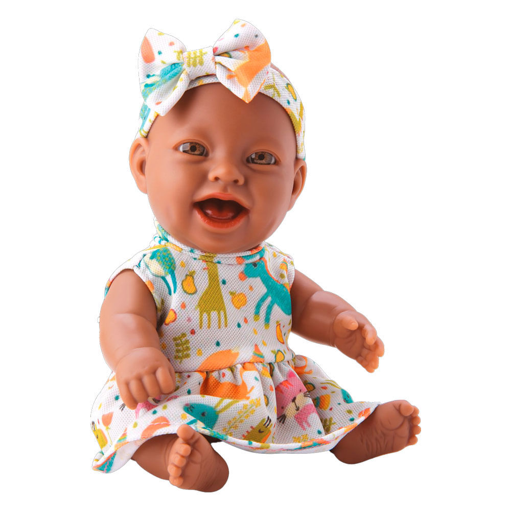 Boneca Bambolinha Negra Bambola em Oferta na Shopee