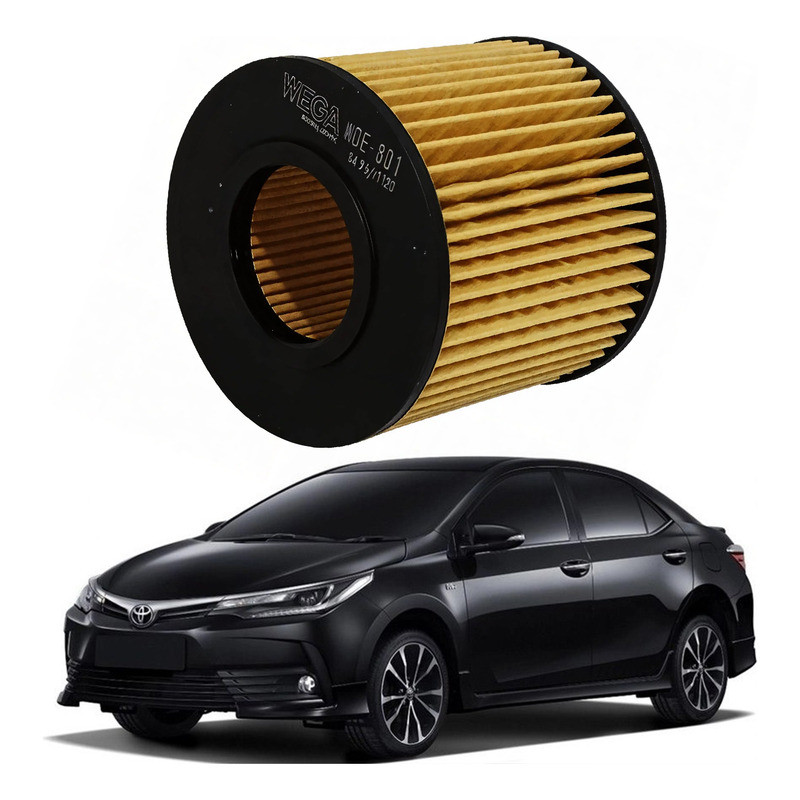 Filtro Oleo Wega Corolla Xrs 2.0 16v 2017 A 2019