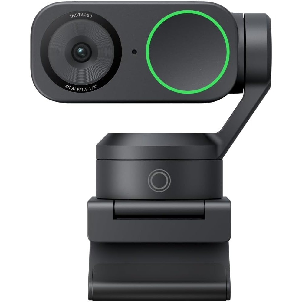 Câmera Insta360 Link 2 - Ia Powered Webcam 4k Cor Preto