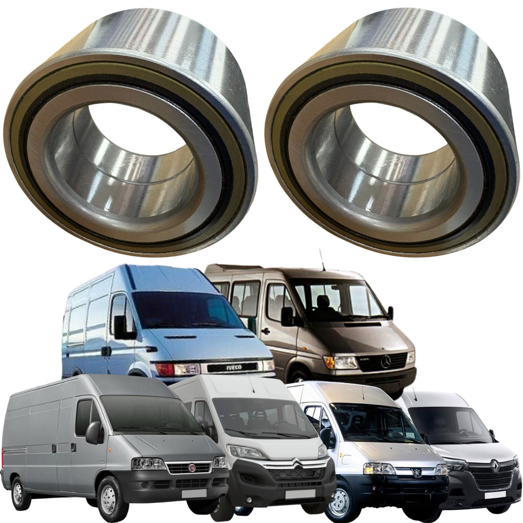 Par Rolamento Roda Dianteira LPL para Jumper Ducato Daily Sprinter Boxer Master 2.2 2.3 2.5 2.8 3510 RS 2800 L20129