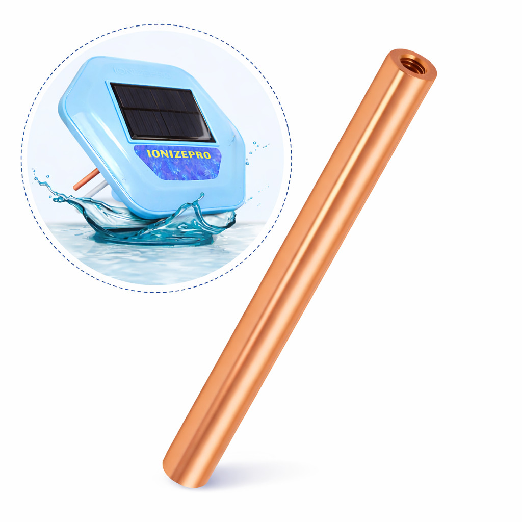 Haste Eletrodo Cobre Ionizador Piscina Rosca M4 5/16'x90mm IONIZEPRO