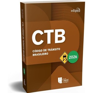 CTB - Código de Trânsito Brasileiro 2026 - Edição atualizada - Coleção Mini Códigos ( LANÇAMENTO ) - Livros de direito em Oferta na Shopee