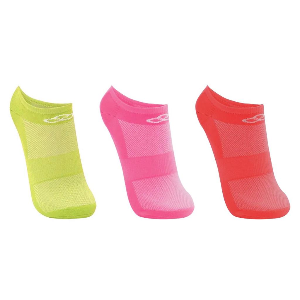 3 Pares de Meias Neon Feminina Cano Invisível 33/38 - Olympikus em Oferta na Shopee