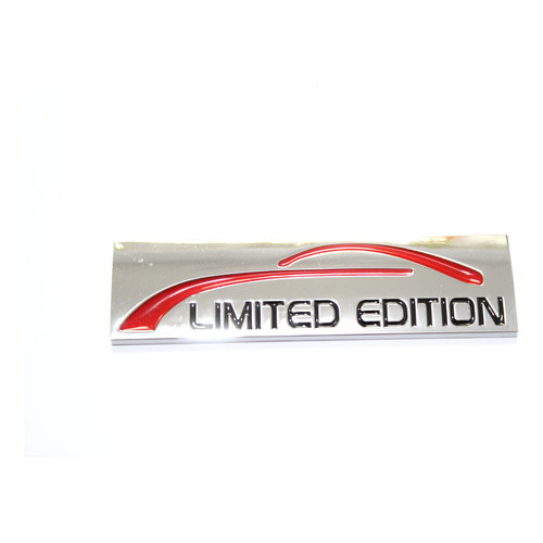 Emblema Limited Edition Ford F250 Fiesta Focus Fusion Ka Eco Prateado