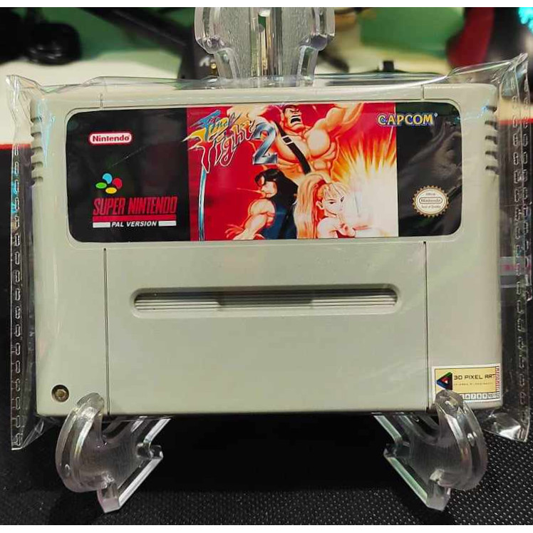 Jogo Final Fight 2 USA Repro Nova Funcionando 100% ,game,fita,cartucho Super Nintendo snes
