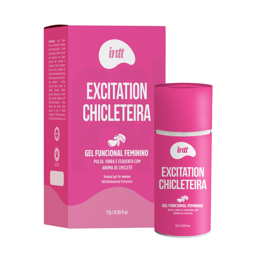 Gel Funcional Feminino - 17g | Excitation Chicleteira
