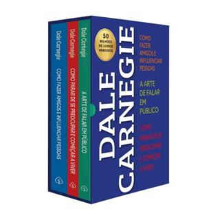 Box Dale Carnegie | Desenvolvimento Pessoal, Comunicação e Relacionamento | 3 Livros Clássicos em Oferta na Shopee