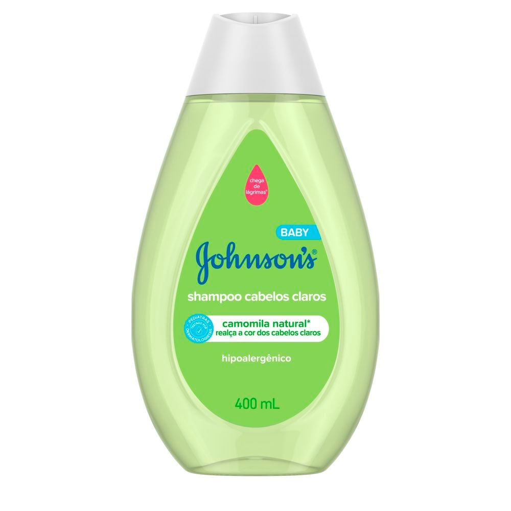 Shampoo Johnson's Baby Cabelos Claros 400ml