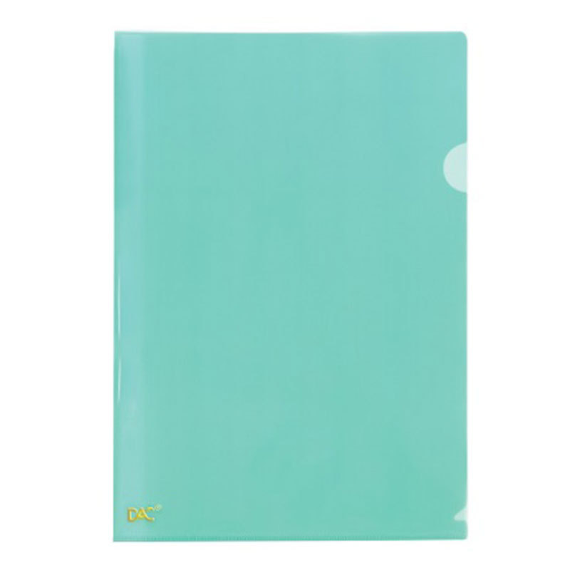 Pasta em L ofício Verde 041PP-VD pacote com 10 unidades  Dac em Oferta na Shopee