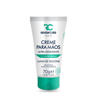 Creme para Mãos Ultra Hidratante com Filtro Solar Luvas de Silicone em Oferta na Shopee