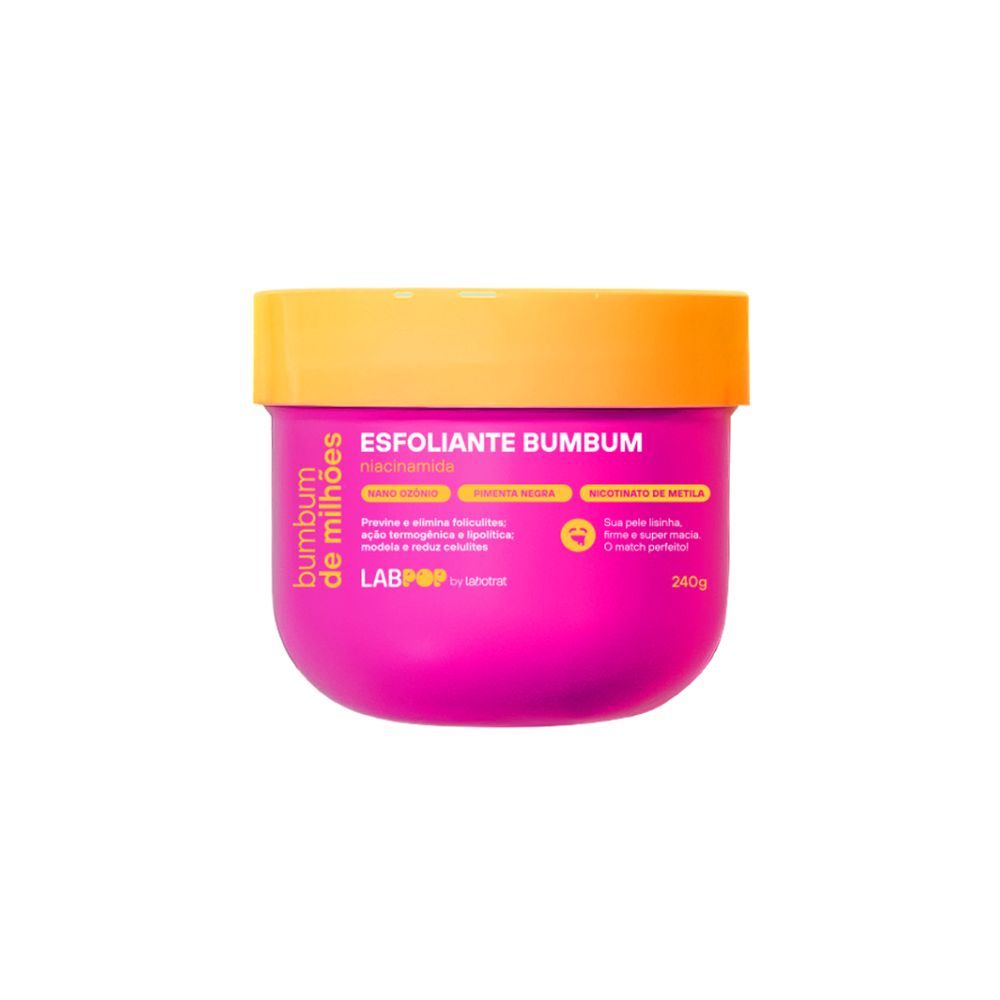 Esfoliante Bumbum LabPop By Labotrat 240g em Oferta na Shopee